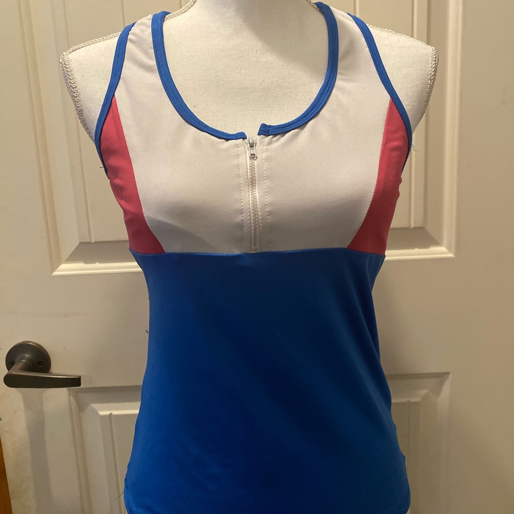 Visio Sport Fitted Tank Top Active Wear